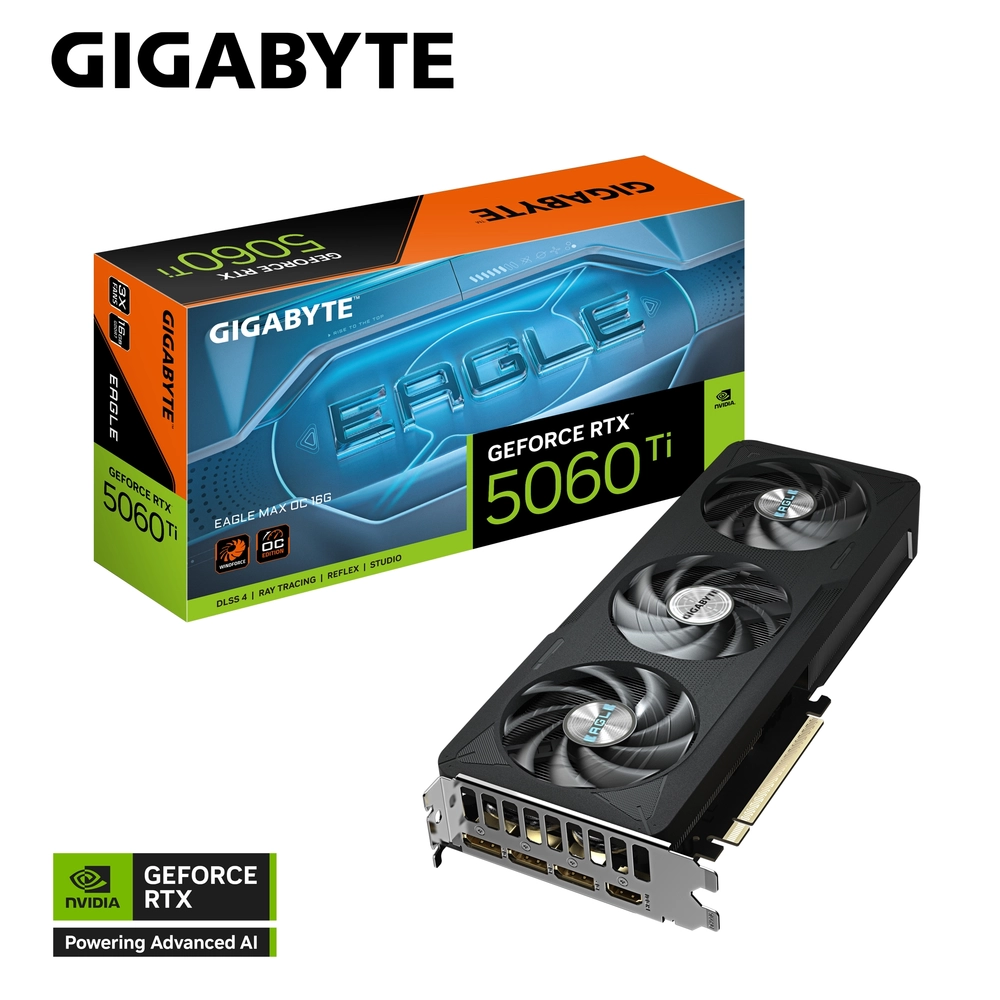 GIGABYTE nVidia GeForce RTX 5060 Ti EAGLE MAX 16GB 128bit GV-N506TEAGLEMAXOC-16GD rev. 1.0 - Slika 10