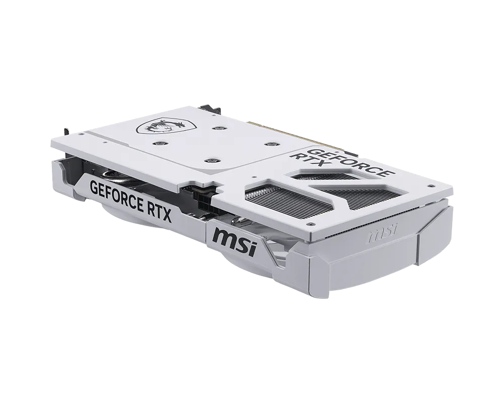 MSI GeForce RTX 5060 Ti 8G VENTUS 2X OC WHITE PLUS — fotografija proizvoda 2