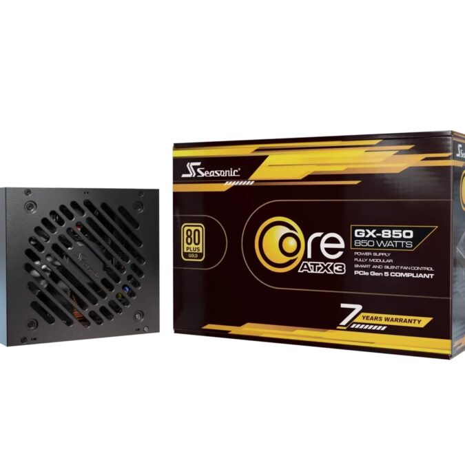 SEASONIC 850W Core GC-850 80+ GOLD, SRP-CGC851-A5A32SF