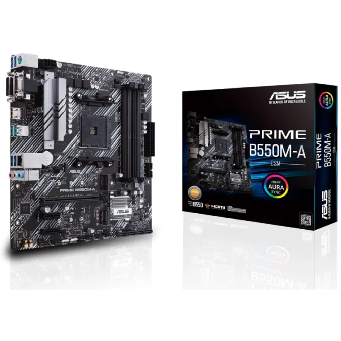 ASUS PRIME B550M-A/CSM Matična ploča za AMD AM4