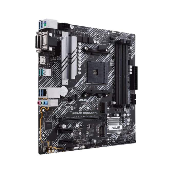 Alternative view of ASUS PRIME B550M-A/CSM Matična ploča za AMD AM4