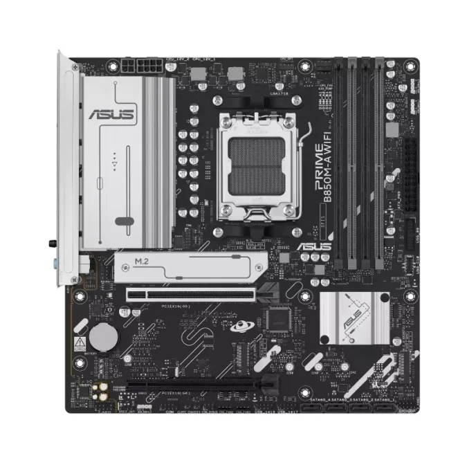 Alternative view of ASUS PRIME B850M-A WIFI - Matična ploča za AMD AM5