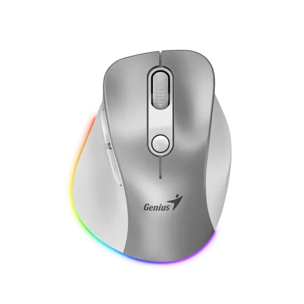 GENIUS Ergo 9000S Pro Silver USB sivi