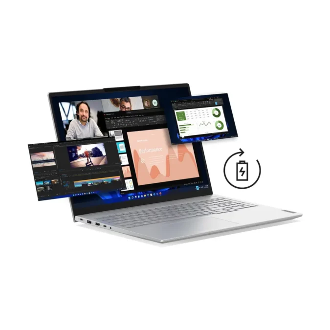 Alternative view of Lenovo ThinkBook 21SK00A2YA 16 G8 IAL Core Ultra 7 255H (16C/16T/24MB), 2x 16GB DDR5 , SSD 1TB 16in  1920x1200 IPS