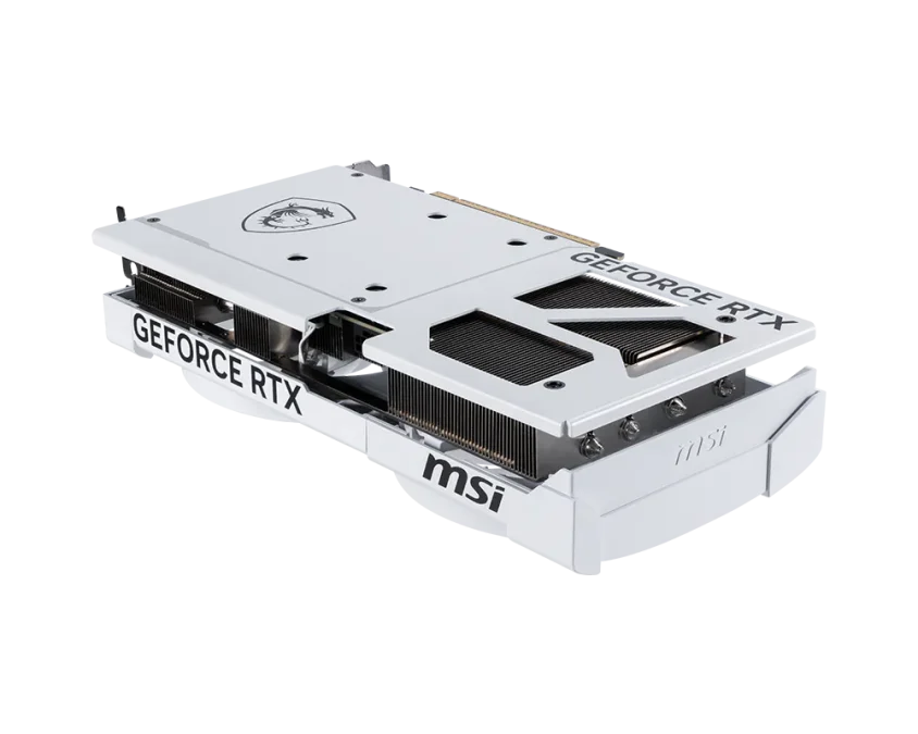 MSI GeForce RTX 5070 12G VENTUS 2X OC WHITE — fotografija proizvoda 2