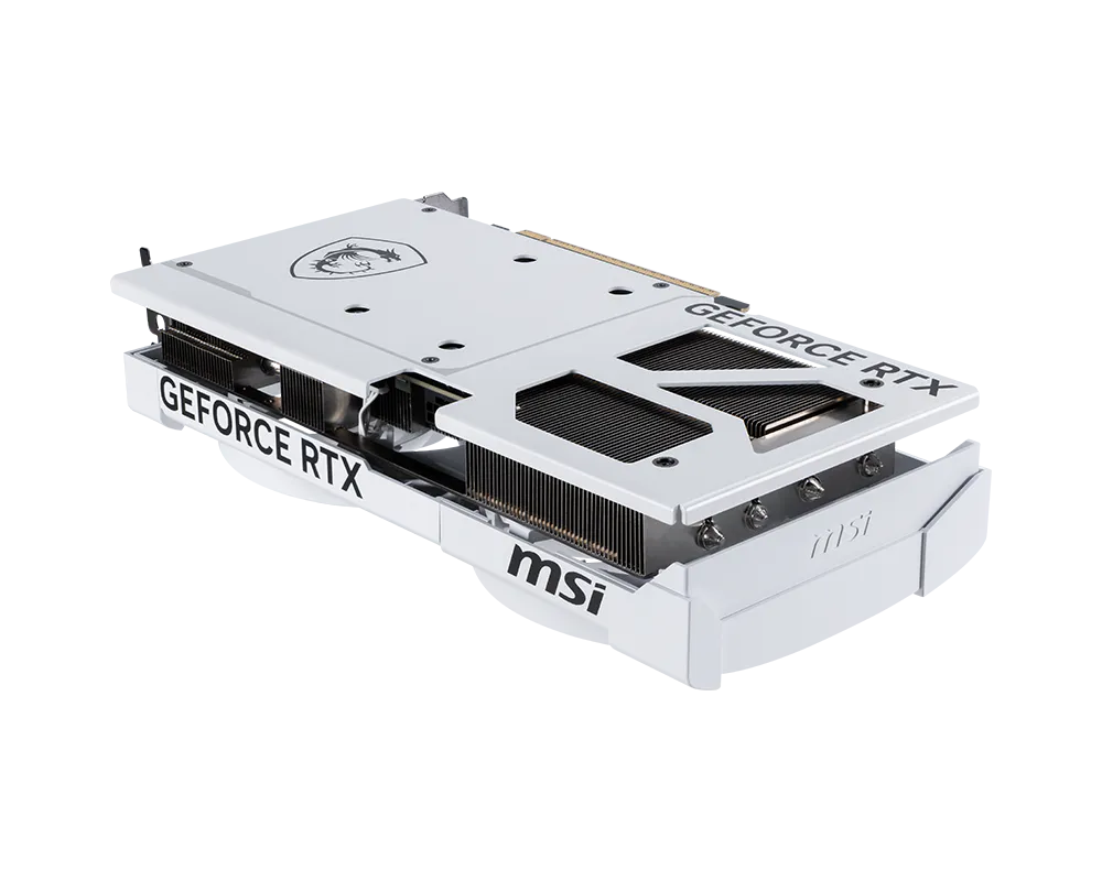 MSI GeForce RTX 5070 12G VENTUS 2X OC WHITE — fotografija proizvoda 2
