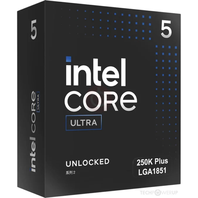 INTEL Core Ultra 5 250K Plus Procesor 18 Core| Nova generacija | AI NPU | 5.3 GHz | LGA 1851