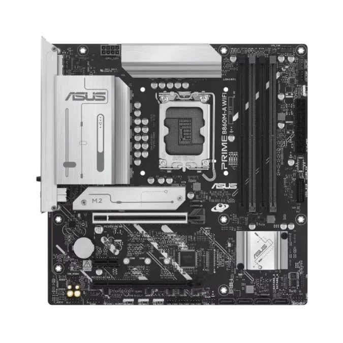 Alternative view of ASUS PRIME B860M-A WIFI - Matična ploča za INTEL LGA 1851