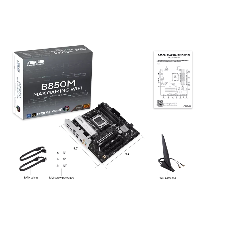 ASUS B850M MAX GAMING WIFI - Matična ploča za AMD AM5 - Slika 8