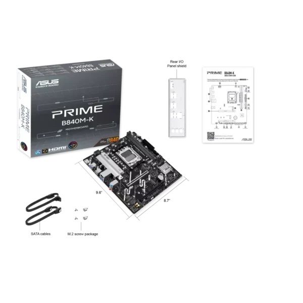ASUS PRIME B840M-K - Matična ploča za AMD AM5 - Slika 8