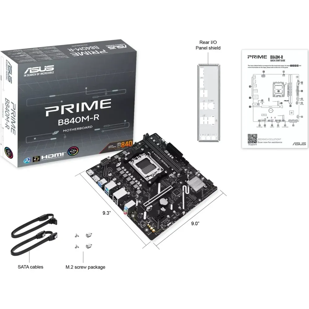 ASUS PRIME B840M-R - Matična ploča za AMD AM5 - Slika 3