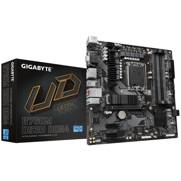 GIGABYTE B760M DS3H DDR4 rev. 1.x - Matična ploča za INTEL LGA 1700