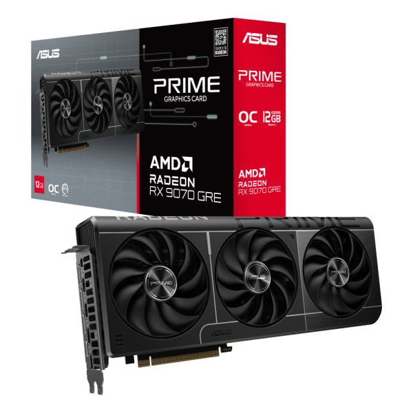 ASUS PRIME-RX9070GRE-O12G — fotografija proizvoda 5
